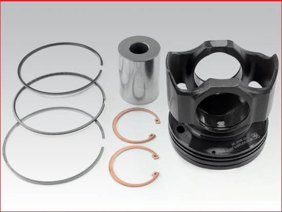 Cummins Piston Kit, 1 piece piston (with pin)