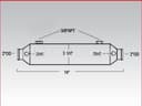 Detroit Diesel Fuel cooler Enfriador de combustible