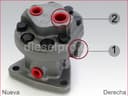Detroit Diesel Bomba de combustible . Derecha de alta capacidad