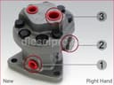 Fuel pump for Detroit Diesel, RIGHT hand