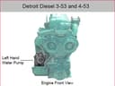 Fresh water pump for Detroit Diesel 3-53, 4-53