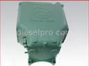 Heat exchanger tank for Detroit Diesel 12V71 marine engine
