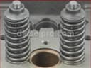 Detroit Diesel cylinder head with valves and springs - rebuilt for 3-71