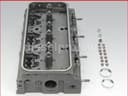 Detroit Diesel cylinder head with valves and springs - rebuilt for 3-71