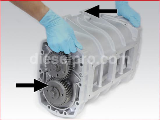 Detroit Diesel 6-71 Blower, Supercharger, RIGHT hand - Rebuilt