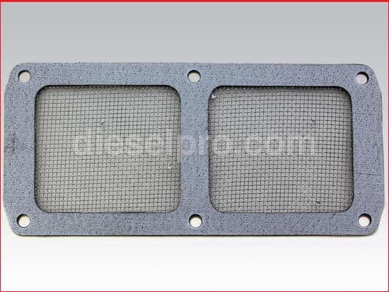 Blower gasket screen for Detroit Diesel engine