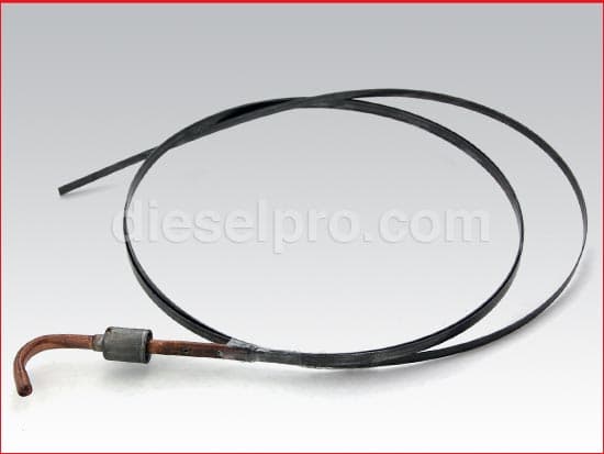 Dipstick for Detroit Diesel engine - 72 inches long.