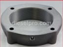 Marine exhaust manifold flange for Detroit Diesel engine