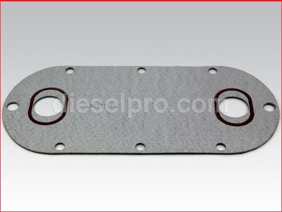Oil cooler gasket.