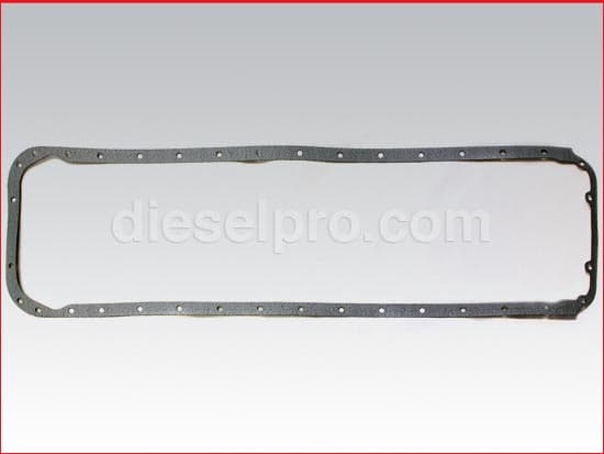 Oil pan gasket for Detroit Diesel engine,.