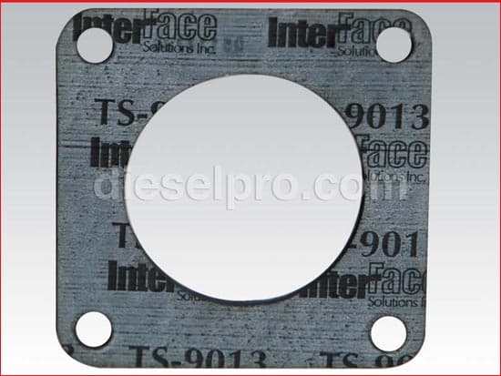 Gasket for thermostat housing cover for Detroit Diesel engine