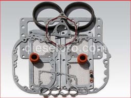 Blower installation kit for Detroit Diesel turbo engine