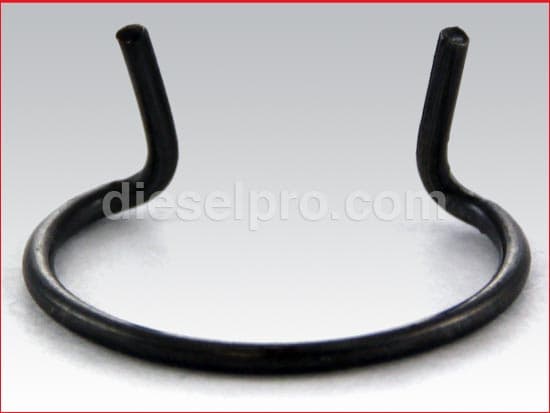 Blower shaft retainer for Detroit Diesel engines