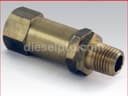 Fuel bypass valve for Detroit Diesel engine