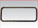 Oil pan gasket for Detroit Diesel engine