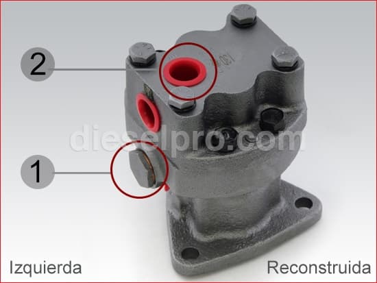 Detroit Diesel Pompa del carburante Sinistra, alta capacitÃ