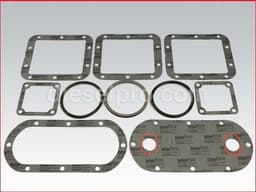 Heat exchanger gasket kit for Detroit Diesel marine engines