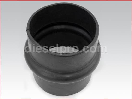 Hump hose, straight - 5.5" x 5.5" for Detroit Diesel