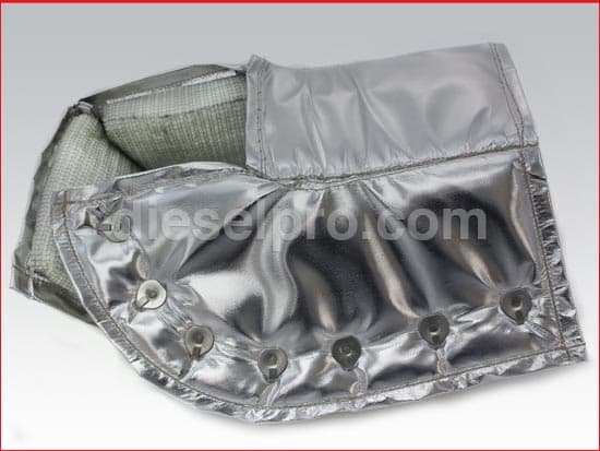 Riser blanket for Detroit Diesel