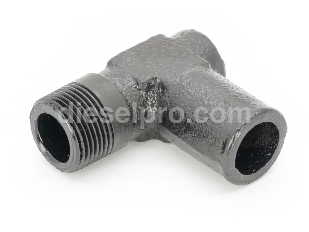 Detroit Diesel 90 degree marine manifold elbow - 3/4inch thread