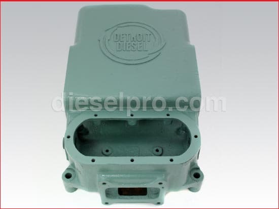 Marine heat exchange tank for Detroit Diesel 371, 471, 671 for Detroit Diesel