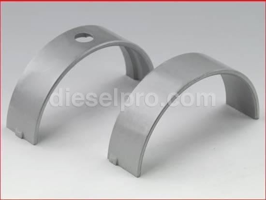 Shell set for Detroit Diesel crankshaft, 6V53, 8V53