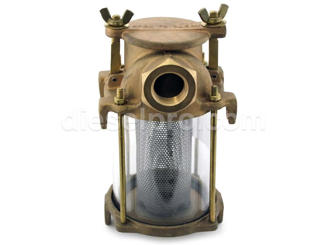 Intake water strainer 1.50" pipe size