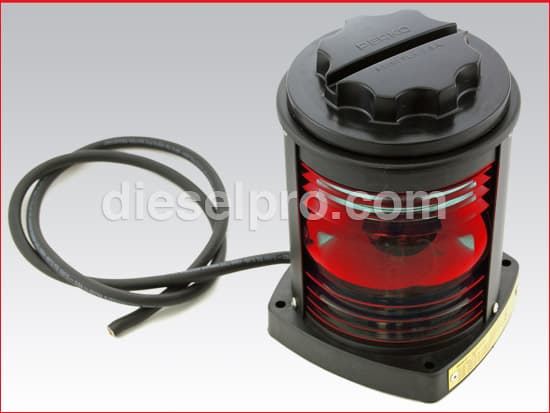 1127RA0BLK Green Side Navigation Light for Boats from 20mts (65.6 ft) to 50mts (164 ft)