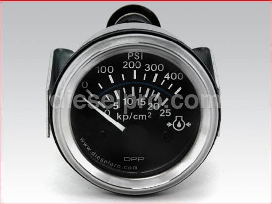 Marine gear oil pressure gauge 0 to 400 PSI, Electrical 24 volts