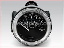 Marine gear oil pressure gauge 0 to 400 PSI, Electrical 24 volts