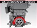Starter for Detroit Diesel Engines - Left Hand Starter for Left Hand Engine