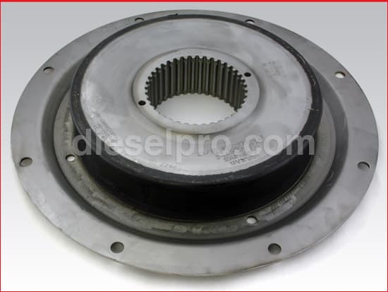 Rubber coupling for Twin Disc marine transmission